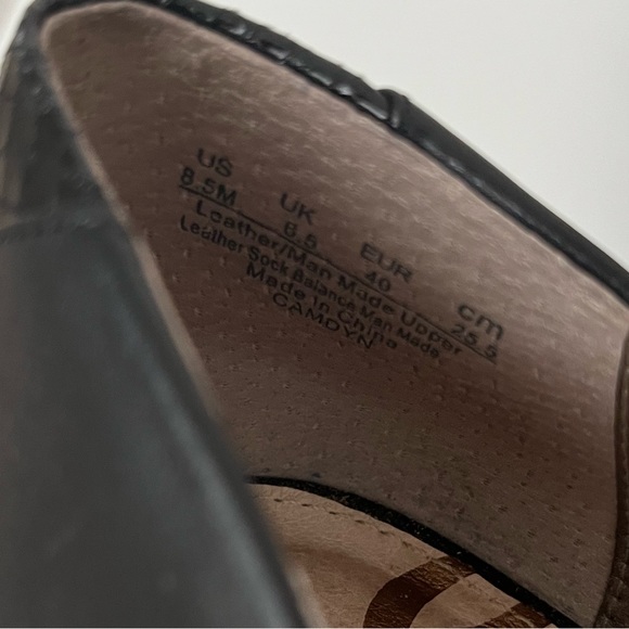 Sam Edelman - “Camdyn” Pump in Black Leather (3” Heel) - Picture 8 of 8